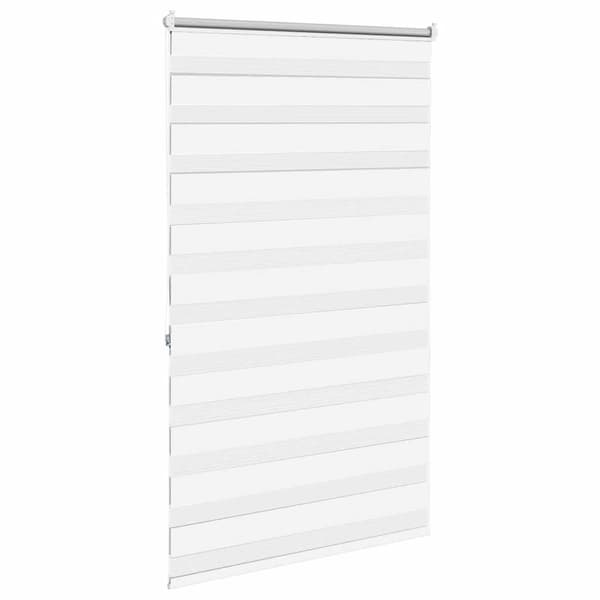 Randig rullgardin (100 x 175 cm), vit