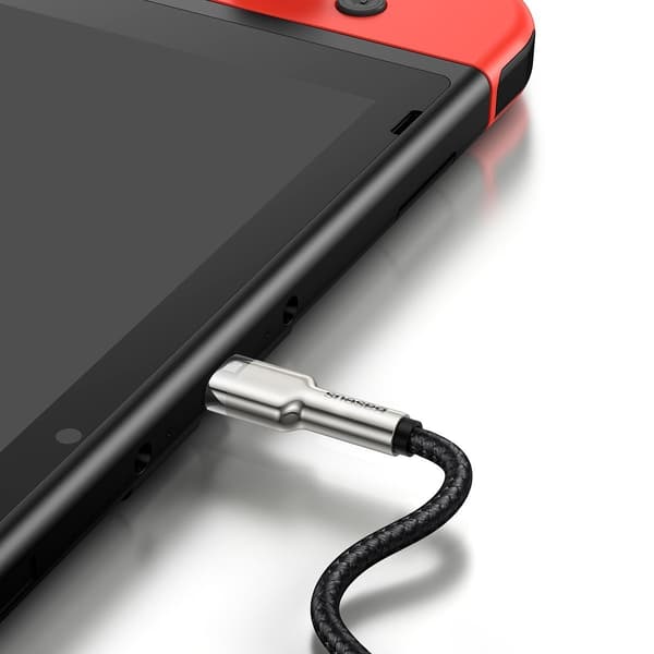 Baseus Cafule USB-C till USB-C-kabel, 100W, 1m (svart)