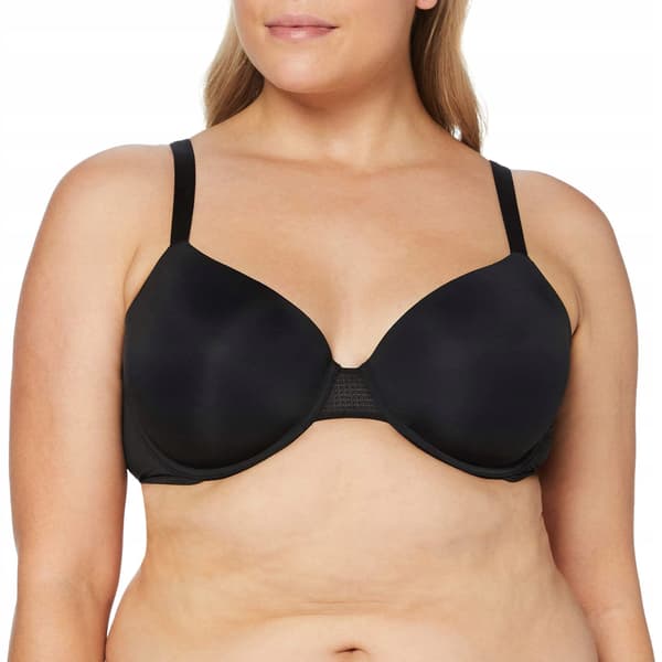 CALVIN KLEIN VATTERT BH SORT SMOOTH 75C 2A2F3_B* TIA