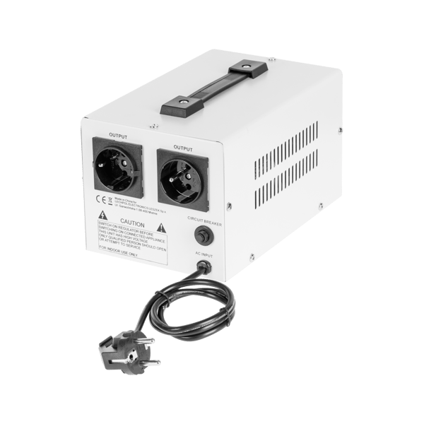 Spänningsregulator servomotor 230V 500VA Kemot