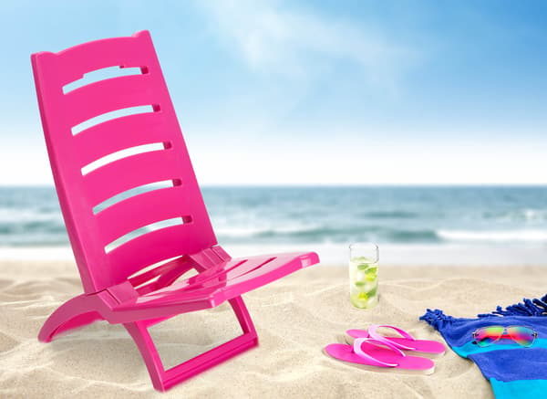 TIRRENO lyserød strandstol