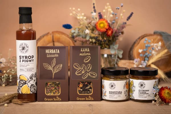 Gavekurv Sæt te sirup marmelade æske