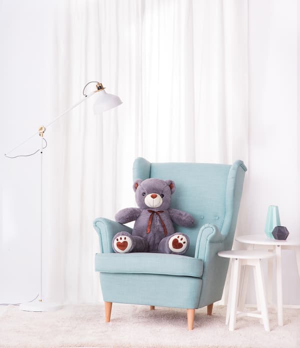 Teddy Valor 90cm - harmaa