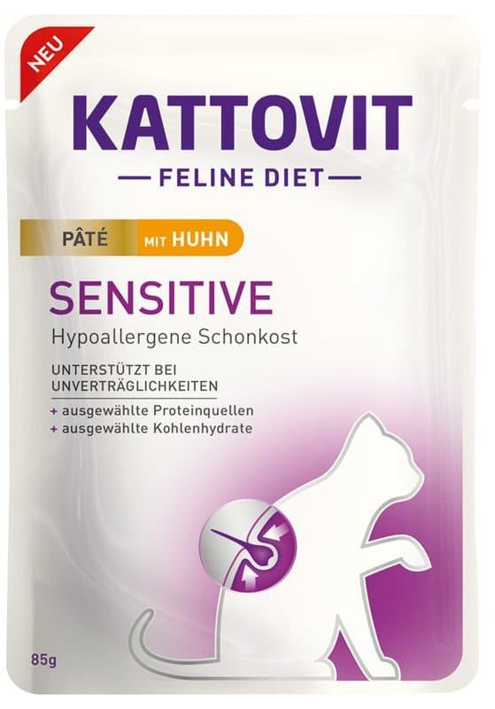 Kattovit | Pate | Sensitive 85g - Kana 85g