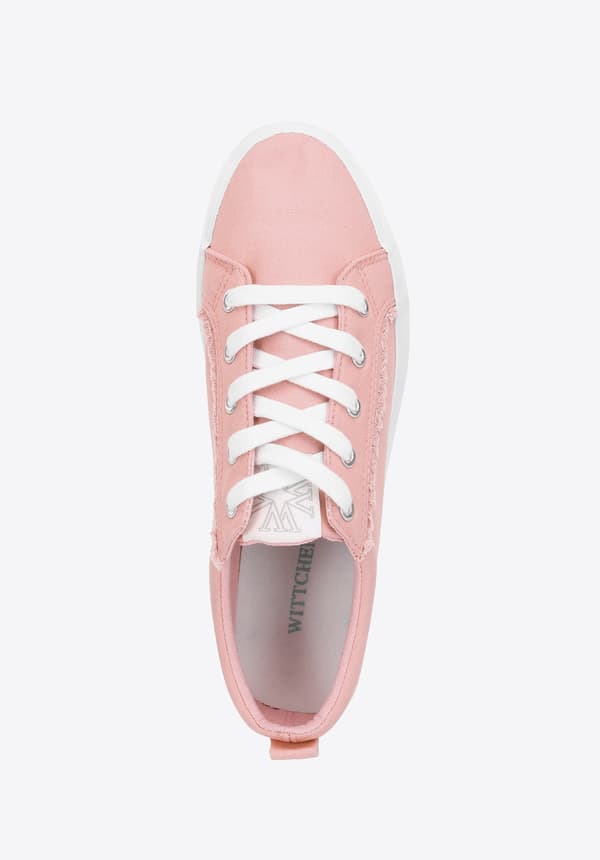 Wittchen Dames Lyserøde Stof Sneakers, Lyserød Syntetisk Materiale