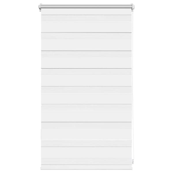 Zebra rullegardin (50 x 100 cm) hvid