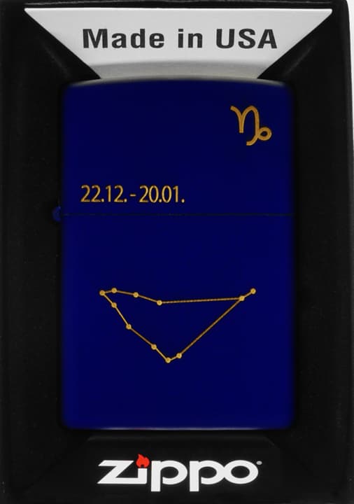 Zippo stjernetegn Stenbukkens design lighter 60006941