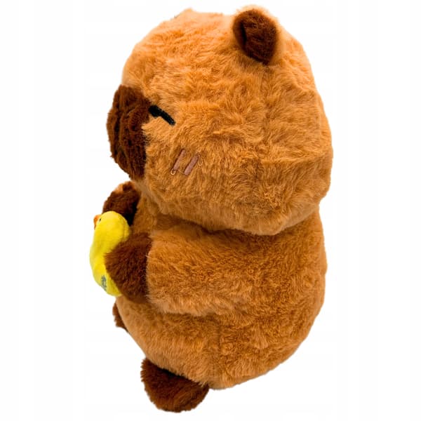 Kapybara plys bamse med andunge 25 cm