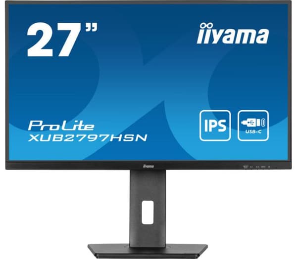 IIYAMA XUB2797HSN-B2 skærm Sort