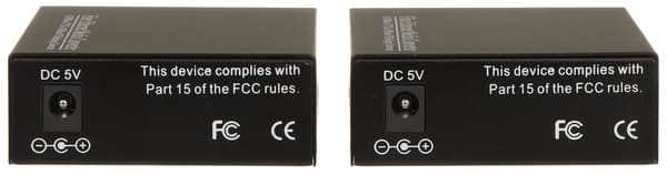 SINGLE-MODE MEDIECONVERTER OM1-SM TXRX KIT
