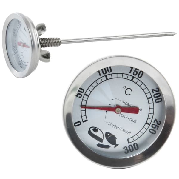 Terässavusuojaimen lämpömittari 16 cm anturilla