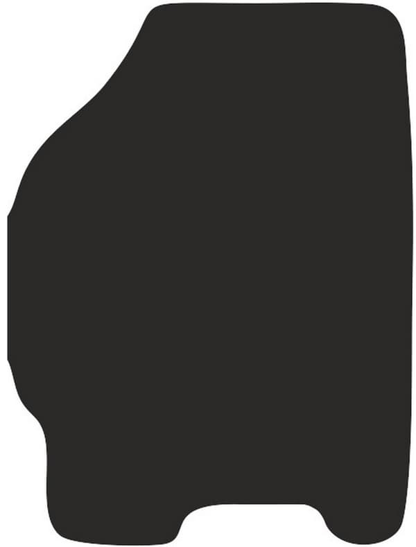 Polyamid førermåtte til Fiat Punto II hatchback 1999-2010 med gummibagside