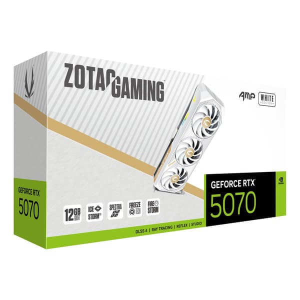 ZOTAC RTX 5070 12GB AMP GDDR7 Grafikkort
