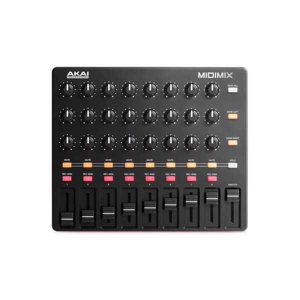 AKAI MIDIMIX USB bærbar DAW controller mixer, 8 fadere
