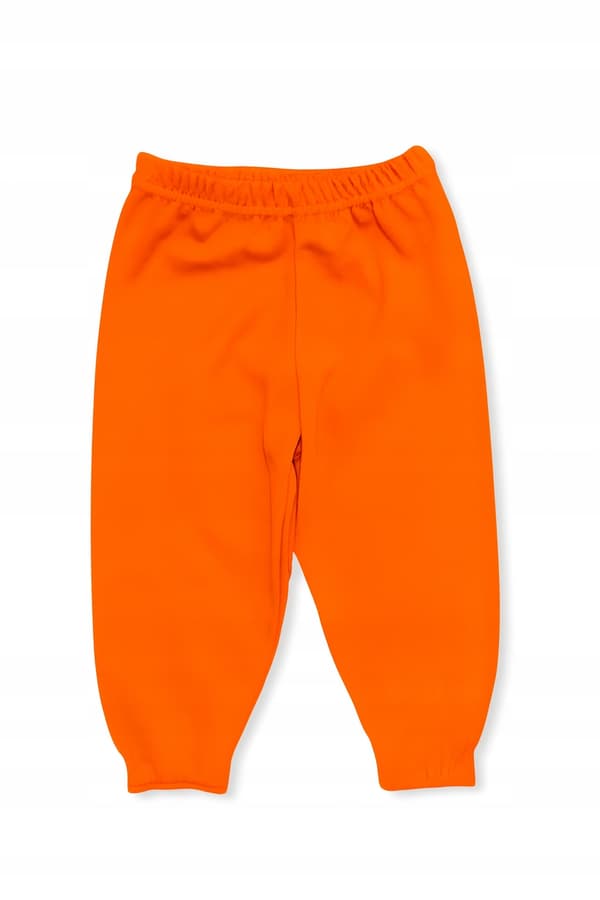 BOMULLSPYJAMAS 122 BARNPYJAMAS för barnrum, 2-delad, ORANGE