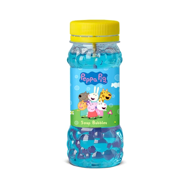 Peppa Pig såpbubblor skapar färgglada bubblor för barn 145ml