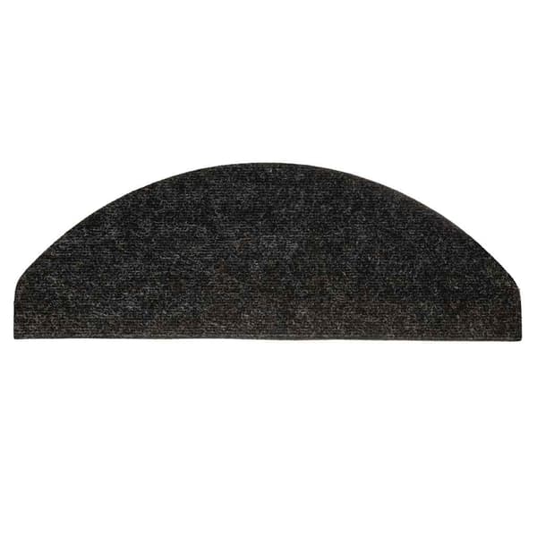 vidaXL selvklæbende trappetrin, 15 stk., 56x17x3 cm, sort
