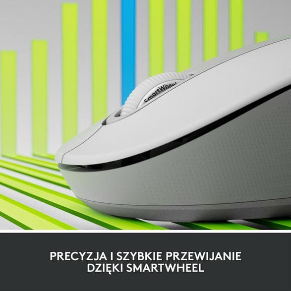Logitech Signature M650 L (Stor) – Vit (910-006238)