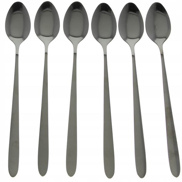 SÆT MED SORT KAFFESKEER EASY LONG 6 DELT