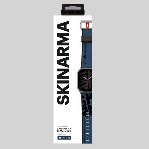 Skinarma Spunk Apple Watch Ultra Rem Blå