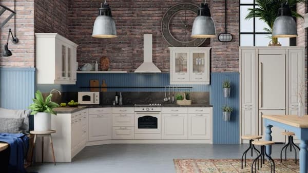 GORENJE WHC63CLI Elfenbens skorstenshætte