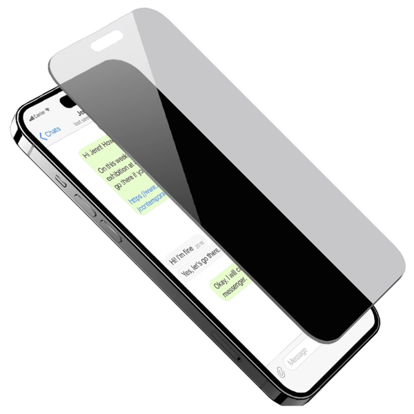 Puro Privacy Härdat Glas för iPhone 16 Plus / iPhone 15 Plus