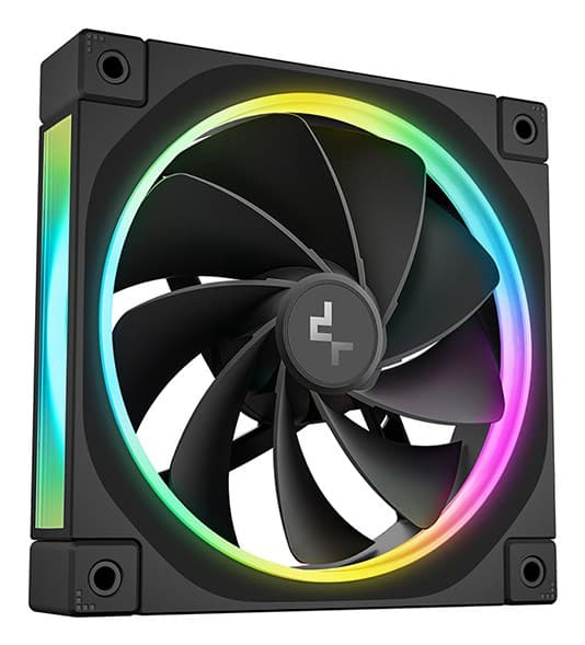 DeepCool FL12R 3IN1 blæser sort, 12 cm, 3 stk., ARGB