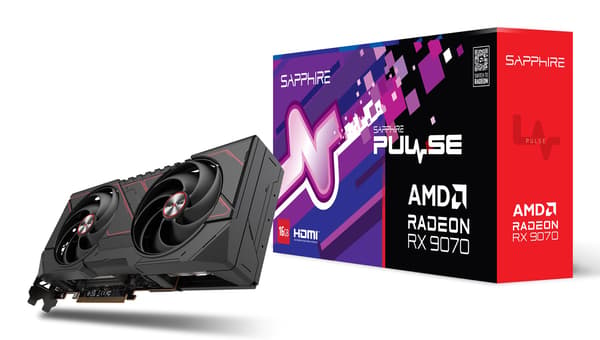 Sapphire PULSE RX 9070 GAMING 16GB grafikkort