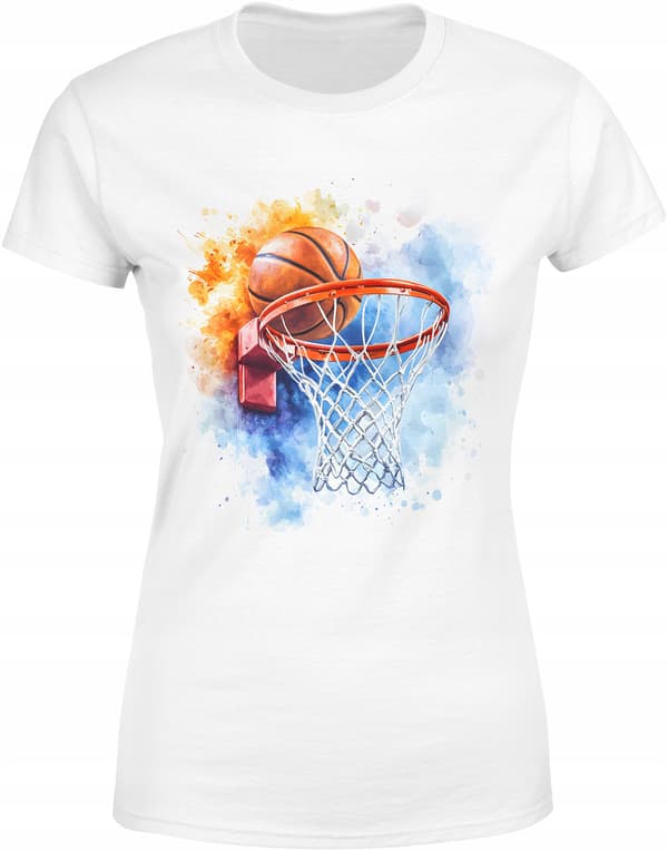 DAMBASKETTRÖJA MED TRYCK SPORT XL