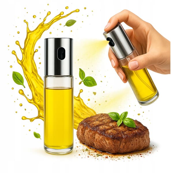 Olivolja spray 100ml glas köksspray oljedispenser