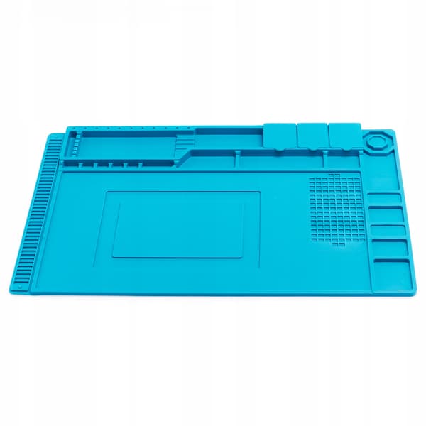 TE-501 blå antistatisk matte 450x300mm med tilbehør