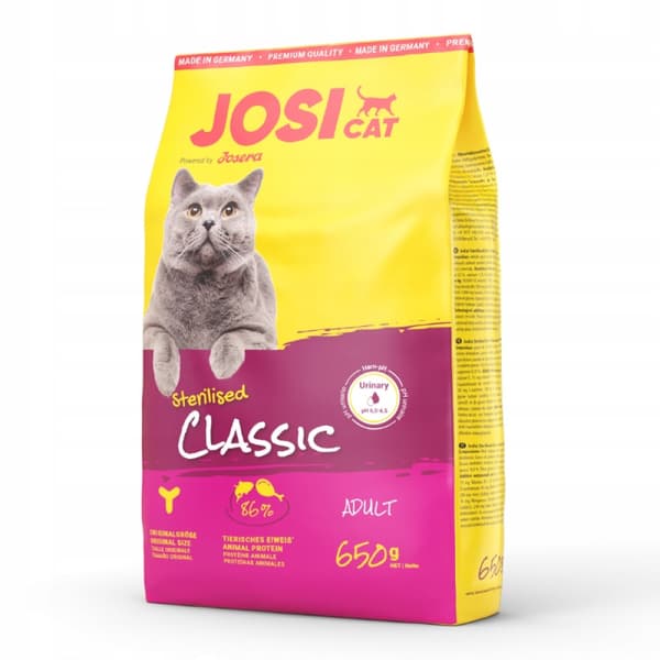Josera JosiCat Steriliserat torrfoder för katter 18 kg
