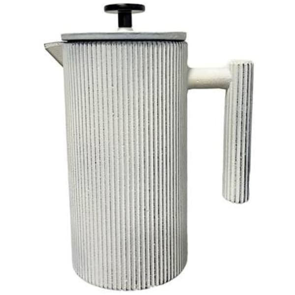 Støbejerns stempelfilter stålsi til te, kaffe og krydderurter kande 0,8 l