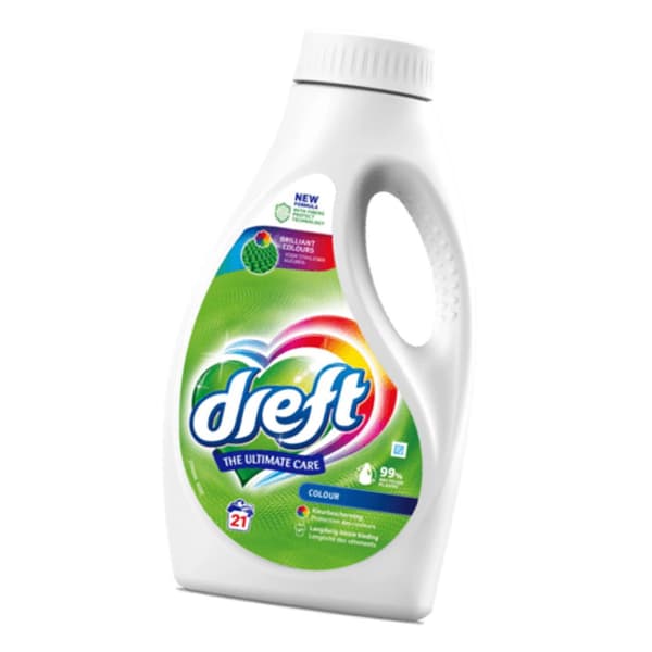 DREFT Color Ultimate Care vaskemiddel til 21 vaske 945 ml