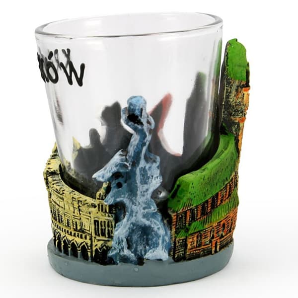 Glas med fodral Krakow