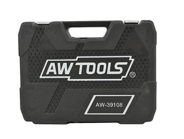 AWTOOLS NØGLESÆT 108 dele 1/2" 1/4" BLACK LINE