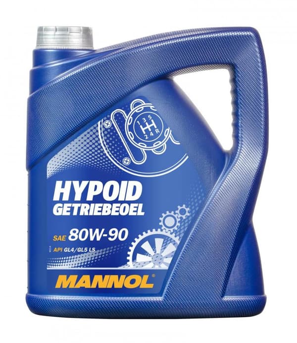 Mannol Hypoid växellådsolja 80W90 API GL4/GL5 LS 4L