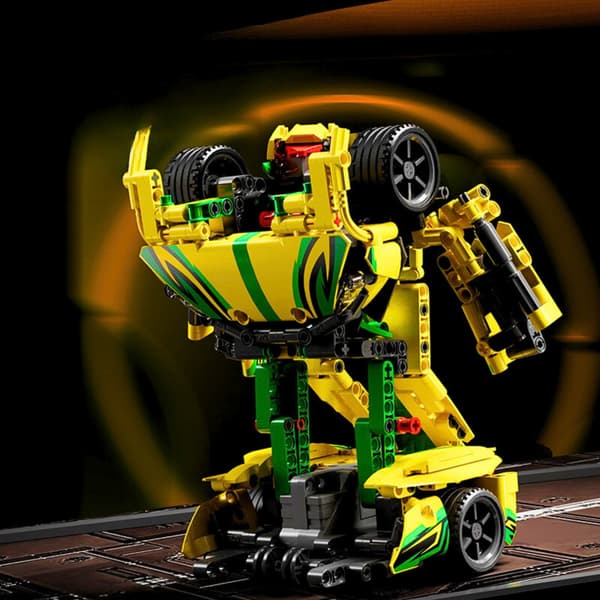Rakennuspalikat Auto Robotti 2in1 -sarja