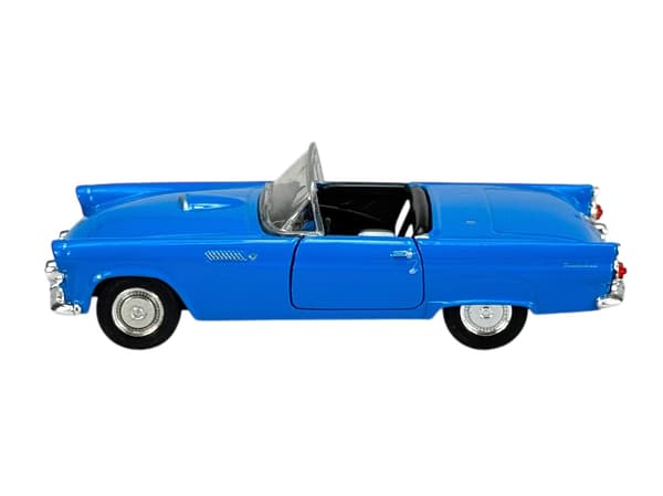 WELLY OLD TIMER 1955 FORD THUNDERBIRD ILMAN KATTOA SININEN 1:34 42366