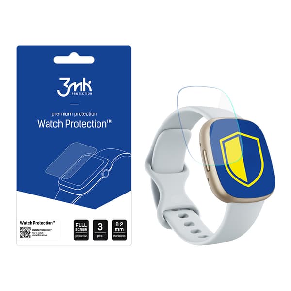 Fitbit Sense 2 - 3mk Urbeskyttelse ARC
