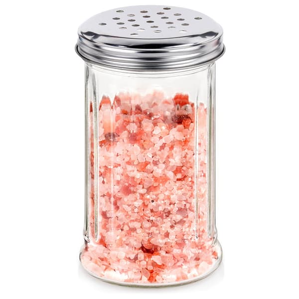 Glaskrydderbeholder med si 350 ml