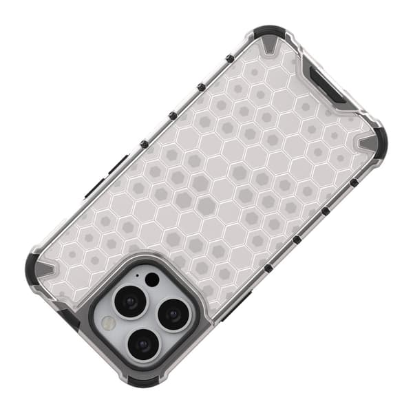 Honeycomb Armored Case med Gelram iPhone 13 Pro Blå