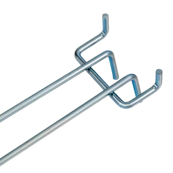 Mega-M kaksoiskoukkuperforaatiolaatta L-20cm fi4 sinkitty