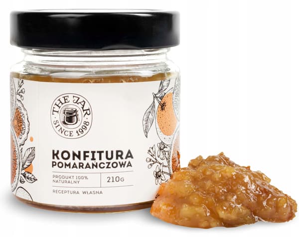 Apelsinmarmelad 210g THE JAR 61% apelsin