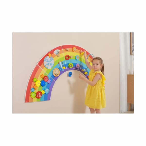 XL-seinäpaneeli - Rainbow - suuri seinäanturipaneeli 18m+