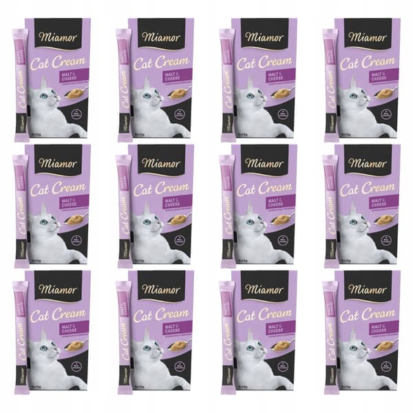 Miamor Kattecreme Maltpasta med Ost 72x15g