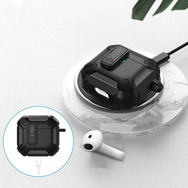TECH-PROTECT CARBONOX APPLE AIRPODS 4 SORT