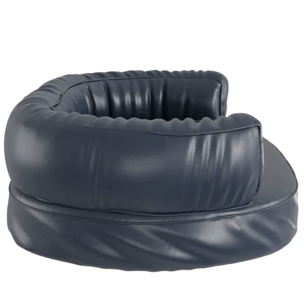 vidaXL ergonomisk hundeseng, mørkeblå, 75x53 cm