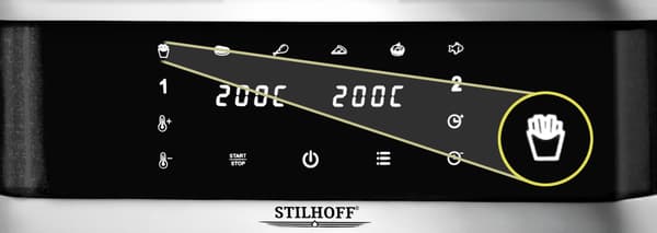Ilmakeitin STILHOFF 8,2 l + 2-in-1 sumutin