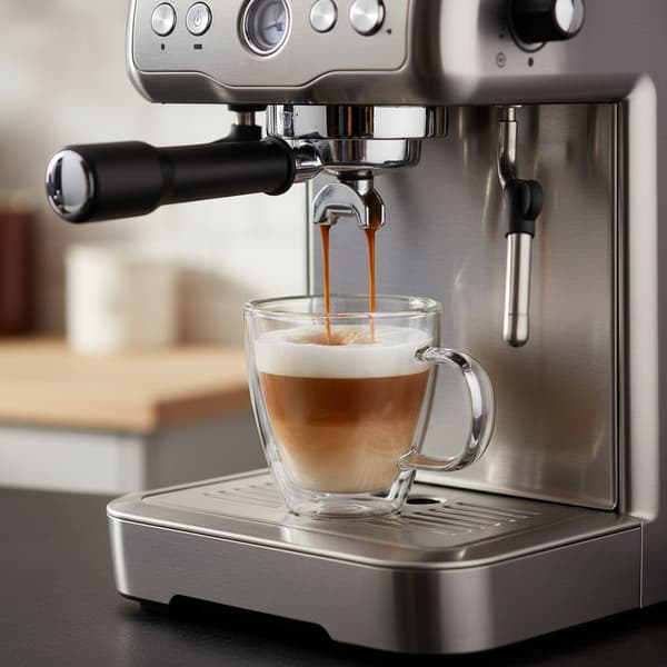 Double termisk glas med dobbelt væg til kaffe latte 180 ml
